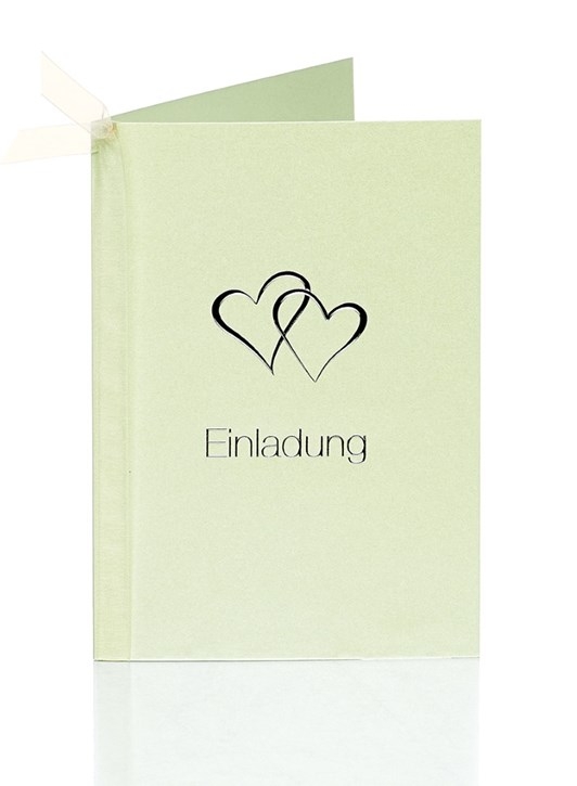 Einladungskarte Coeur
