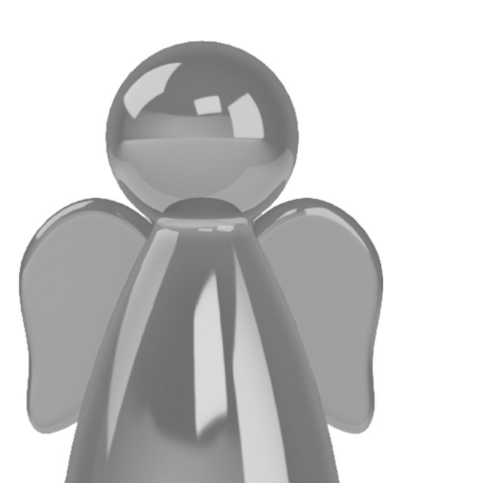 Kleiner Schutzengel Silber