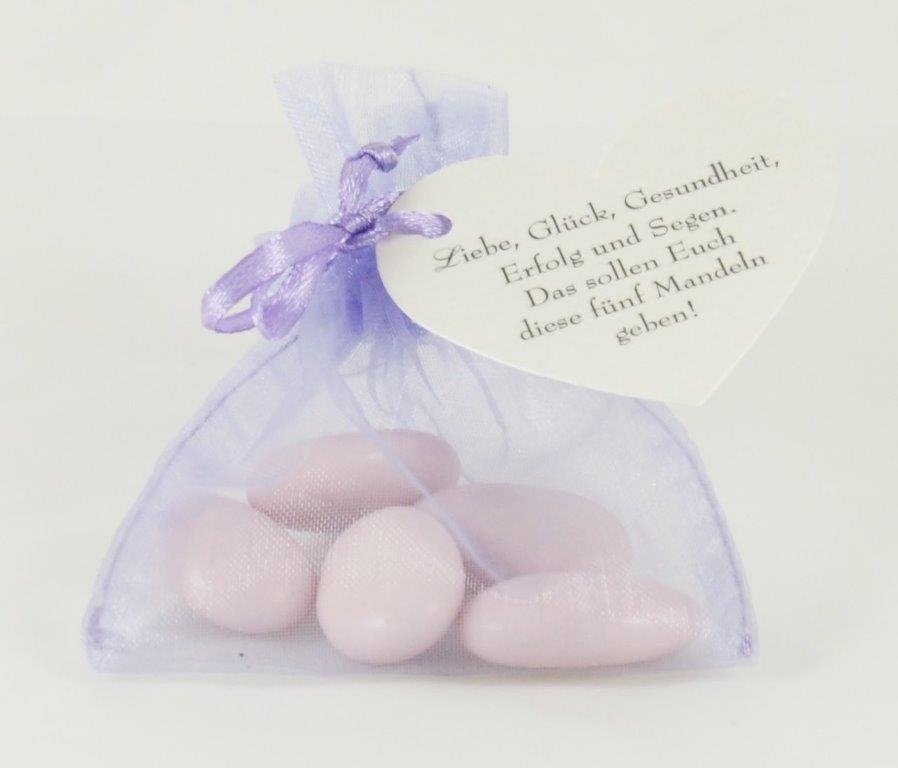 Mandelkärtchen mit Spruch