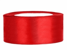 Satinband 38mm Rot - 007