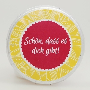 Schokotaler Schön, dass es dich gibt!