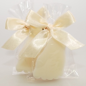 Seife Füßchen Weiß