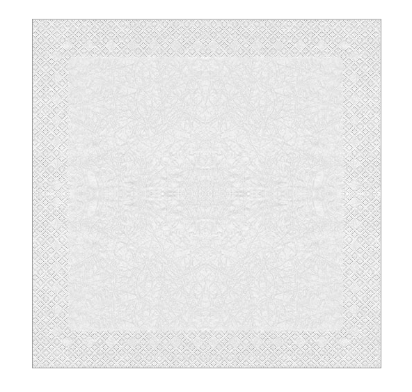 Servietten Modern Weiß