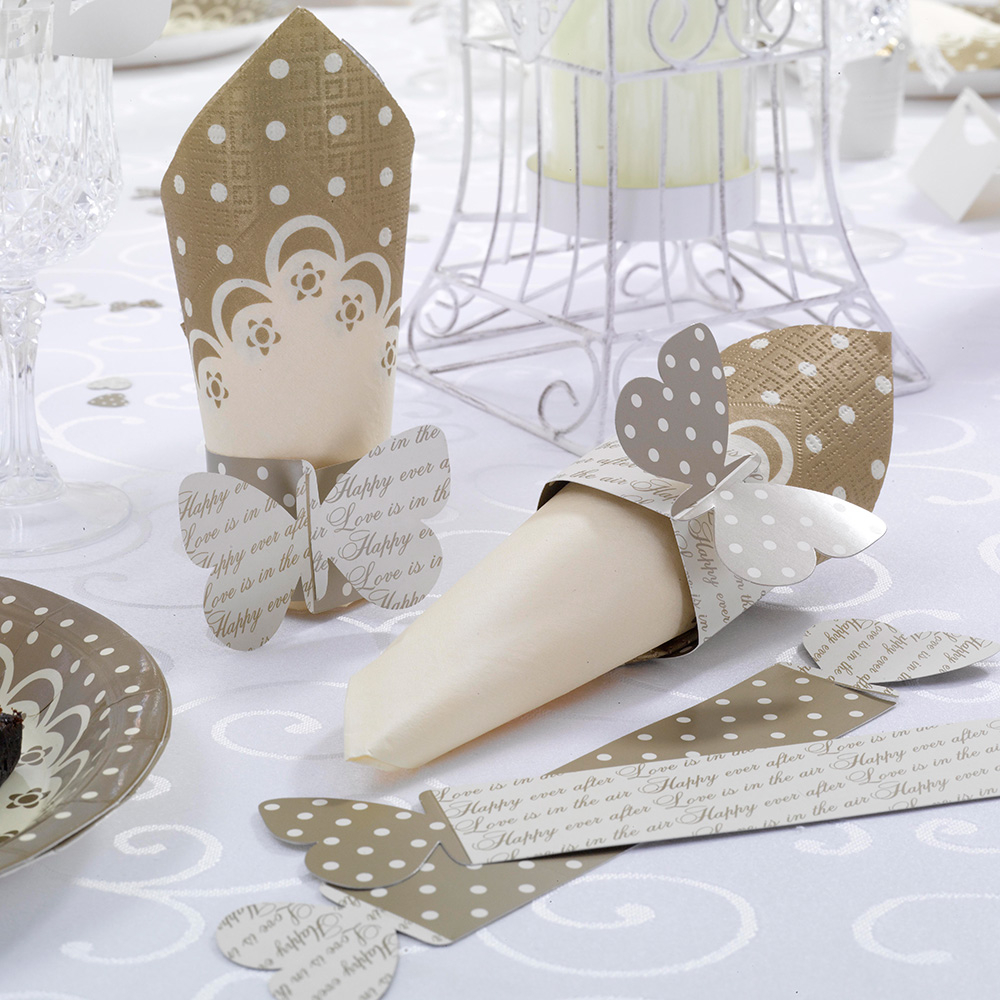 Serviettenring Chique gold