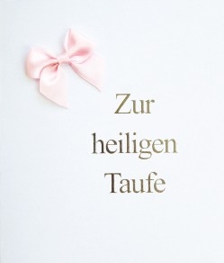 Taufbrief Masche Rosa
