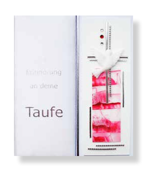 Taufbrief Poesie Rosa