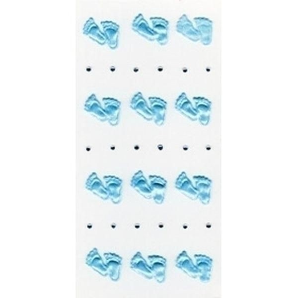 Sticker Babyfüße Blau