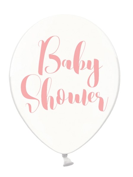 Luftballon Babyshower Rosa